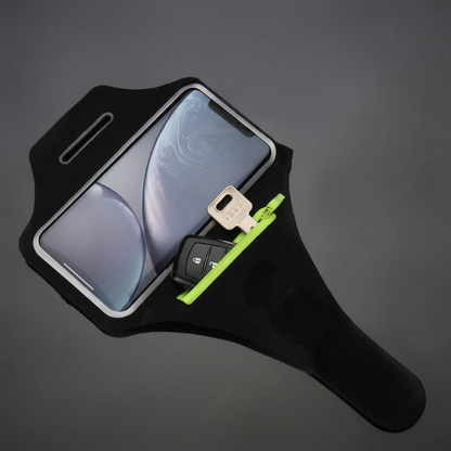 Brassard pour telephone version vue cle pochette Hautbras