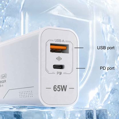 Chargeur USBC vue en grand Adapdeuport