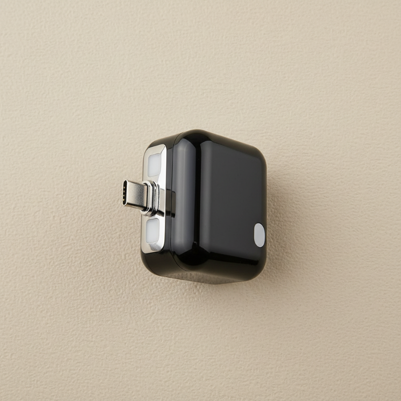 Chargeur de téléphone noir securitycharg