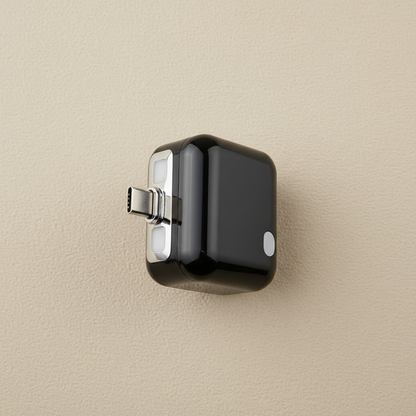 Chargeur de téléphone noir securitycharg