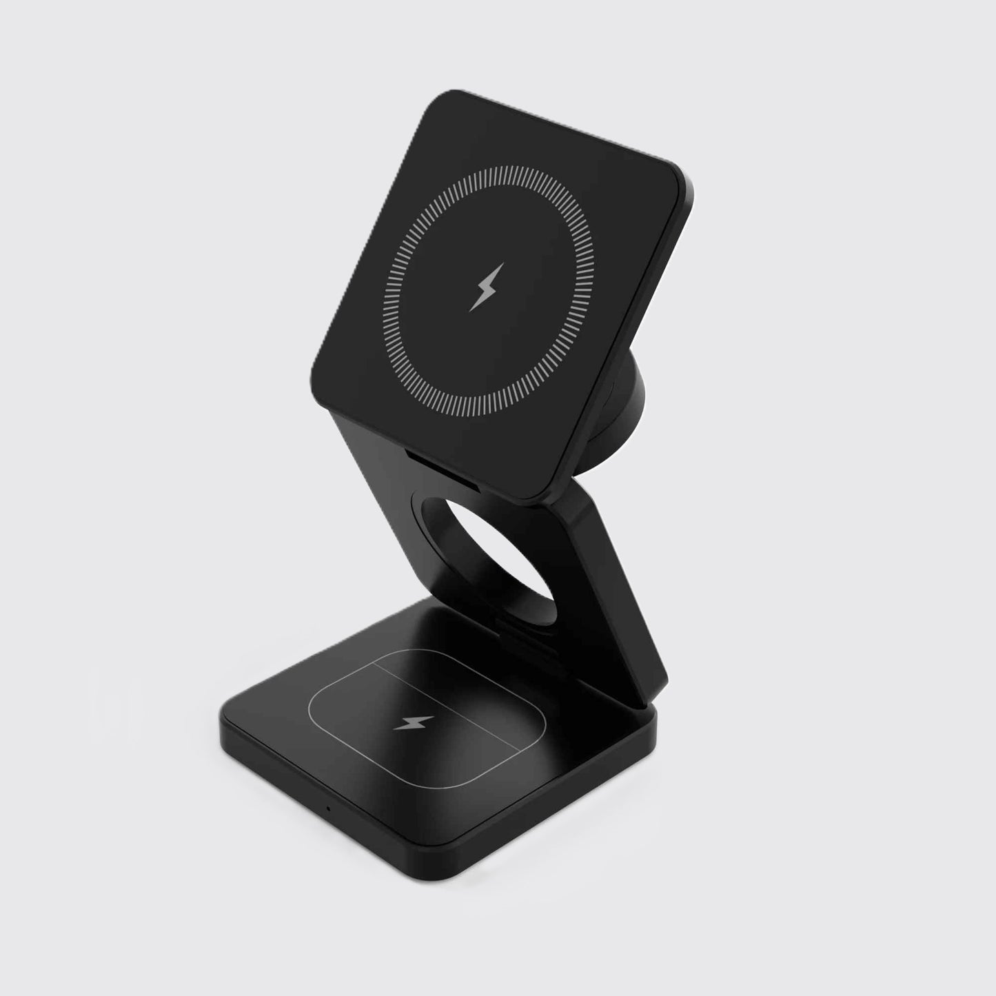 Chargeur induction iPhone couleur noir Magnepliant
