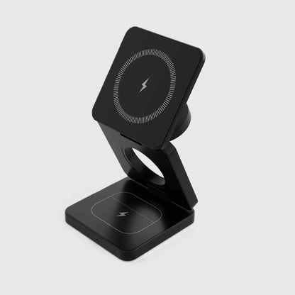 Chargeur induction iPhone couleur noir Magnepliant