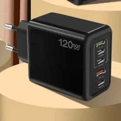 Chargeur vue systeme européen en noir Rapidcharge
