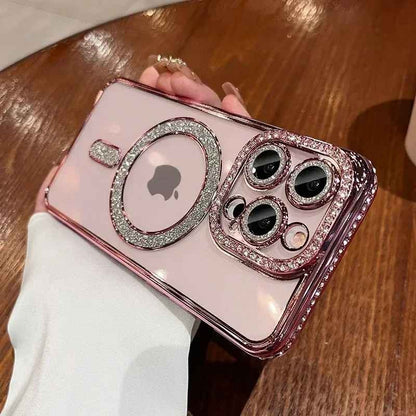 Coque transparente iphone 13 existe en rose Brilleprotect