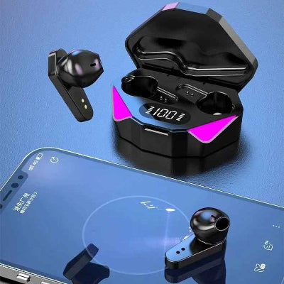 Écouteur bluetooth boite et écouteurs Oreilled