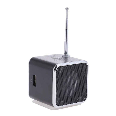Enceinte Bluetooth portable vue antenne Plusradio