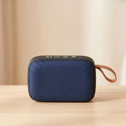 Enceinte bleue nette portatif