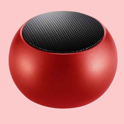 Enceinte portable rouge Ministereo