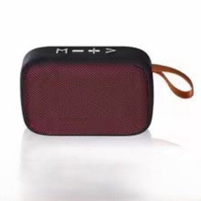 Enceinte rouge portatif