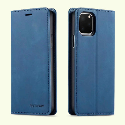 Etuis telephone bleu dos et face Rabacuir