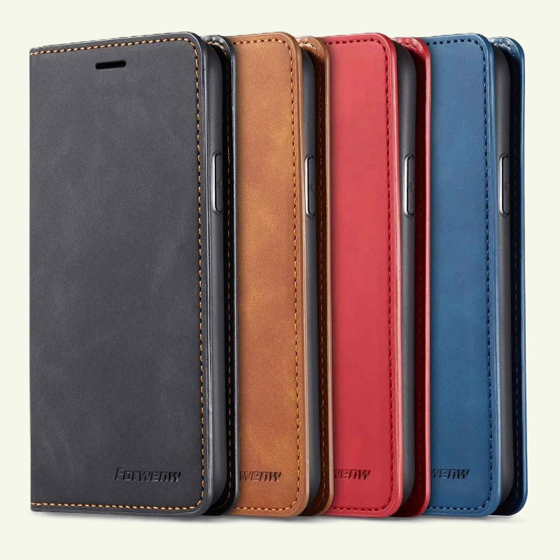 Etuis telephone quatre couleurs Rabacuir