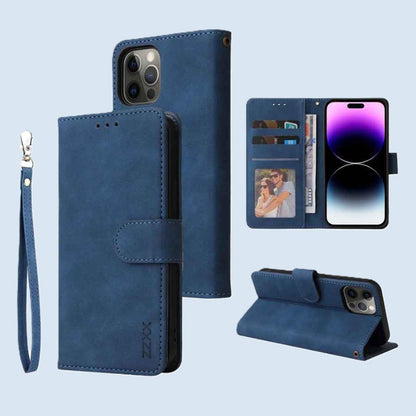 Etuis telephone vue generale bleu quatre images Suporetui
