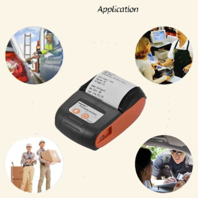 Imprimantebluetooth différentes applications Facturprint