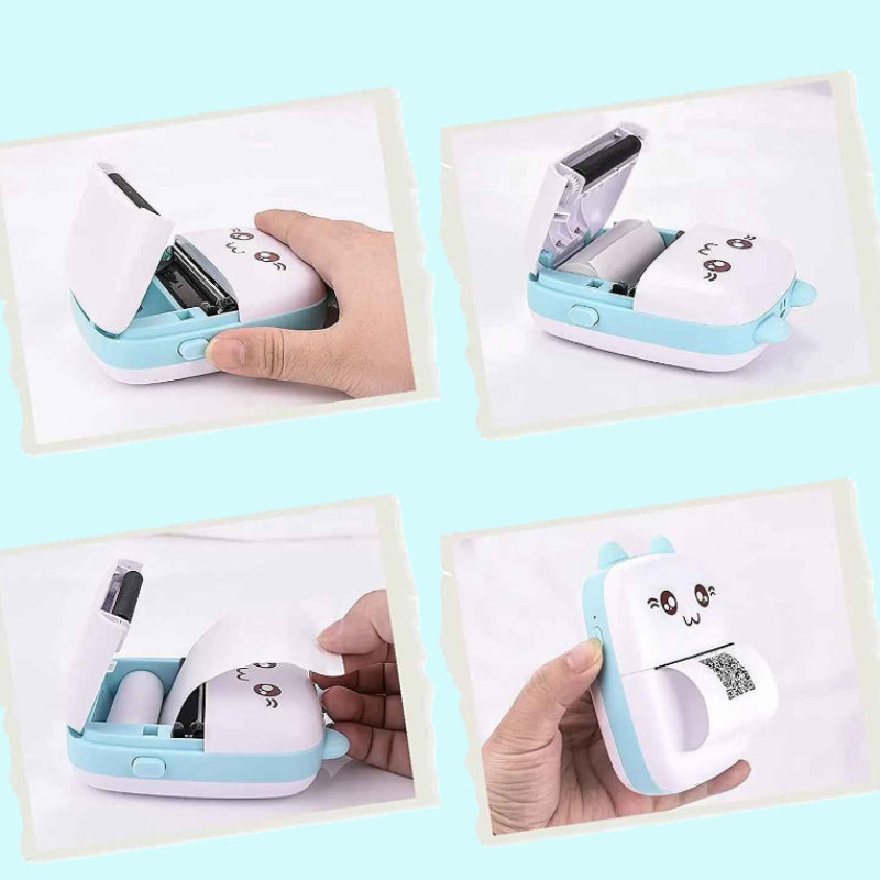 Imprimante thermique montre possibilités placement papier simple utilisation Directimprim