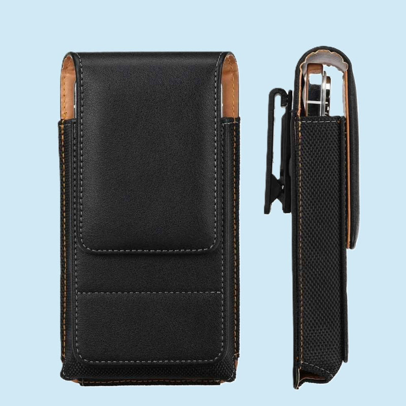 Pochette telephone ceinture homme de face et profil Surceintur