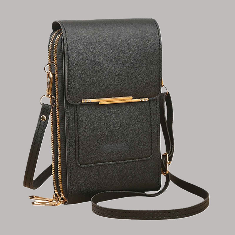 Pochette telephone couleur noir Telvisible