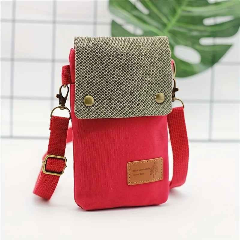 Pochette telephone en couleur rouge Pochetoile