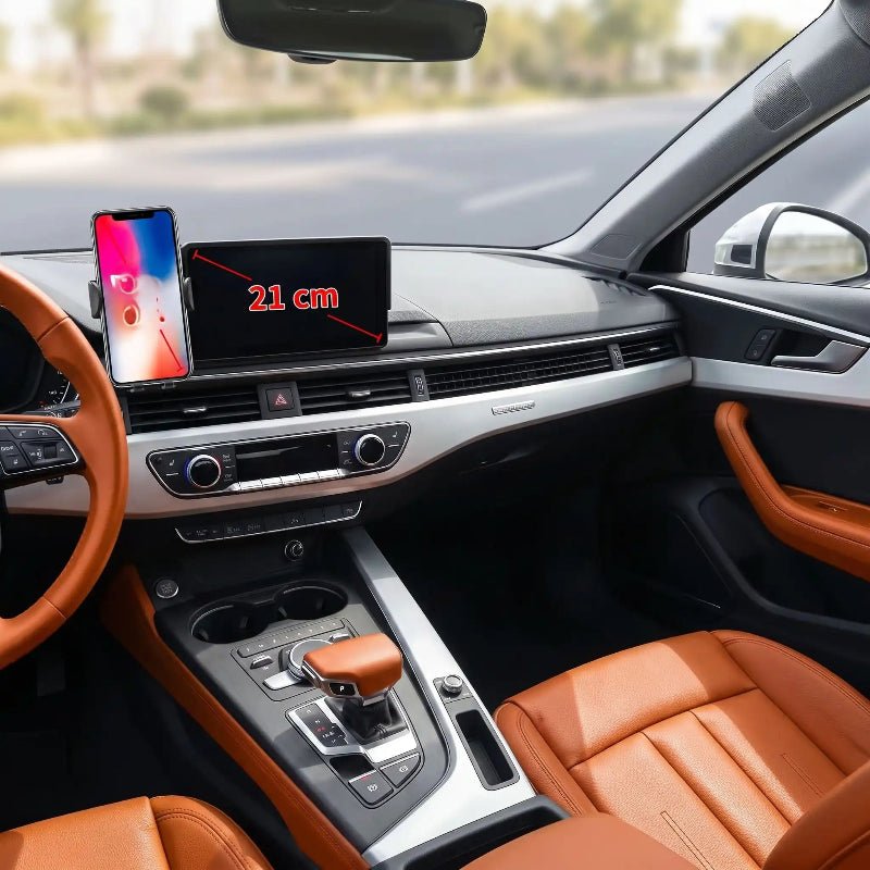 Support téléphone voiture avec clip de 21cm Clipaudi