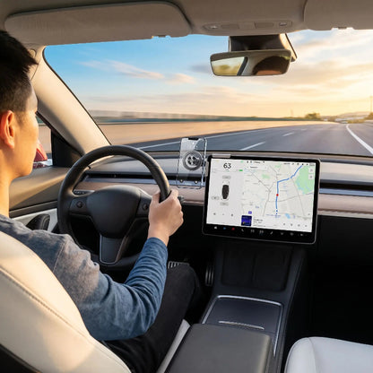 Support téléphone voiture homme au volant Suporencoin