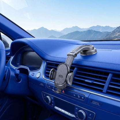 Support telephone voiture positionné par ventouse Ventousgrille
