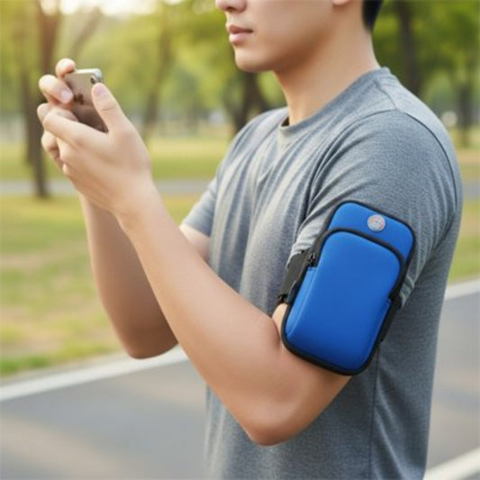 Brassard pour telephone homme verifie son score Coursunic