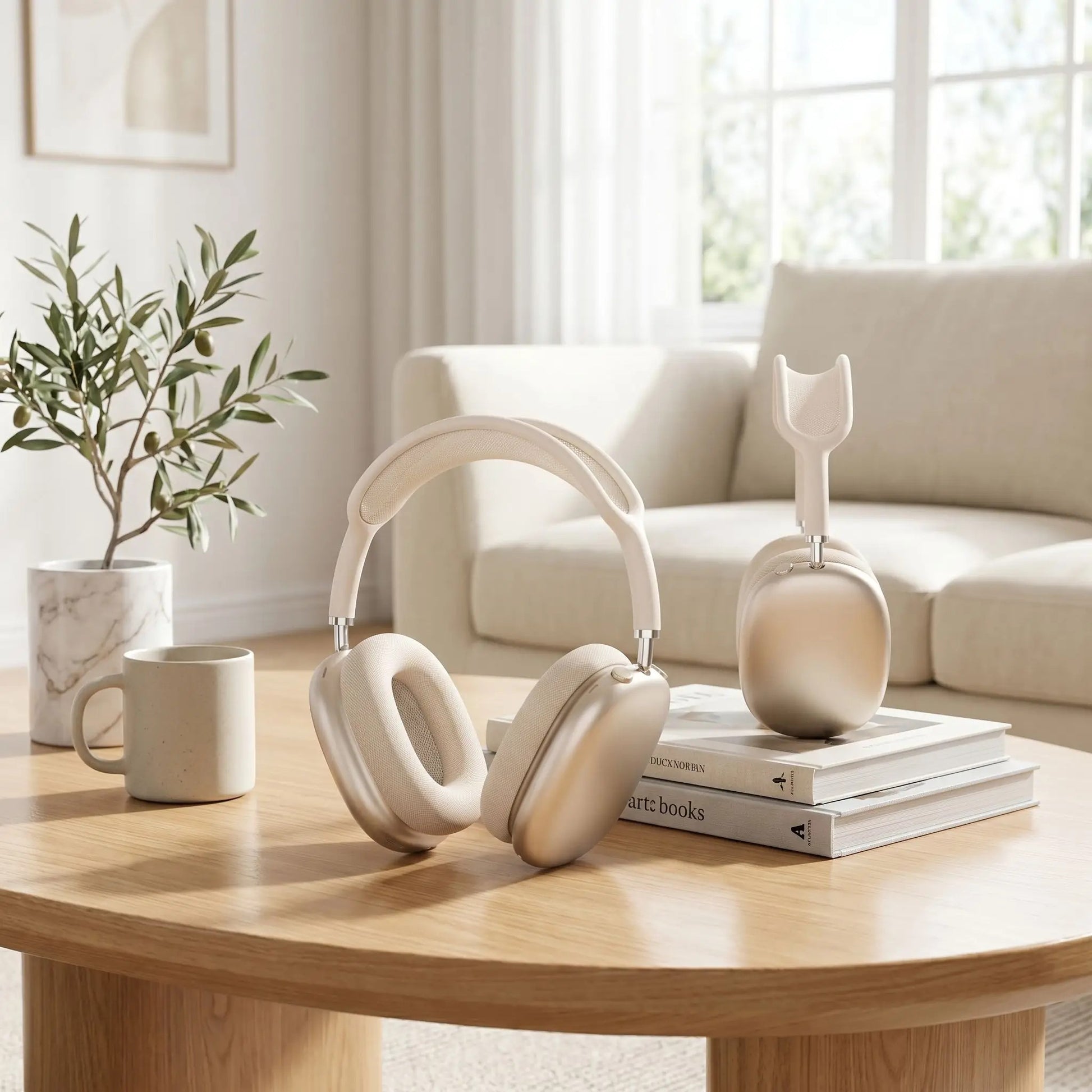 casque audio bluetooth version doré léger Hifibluetoo