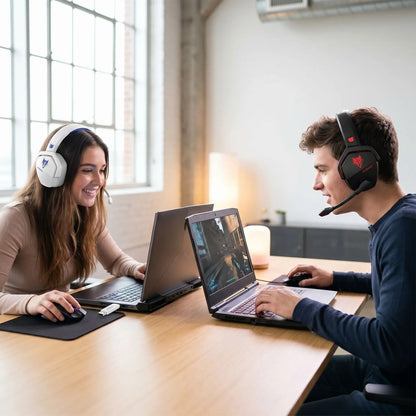 casque bluetooth couple ado jeu Longuevie