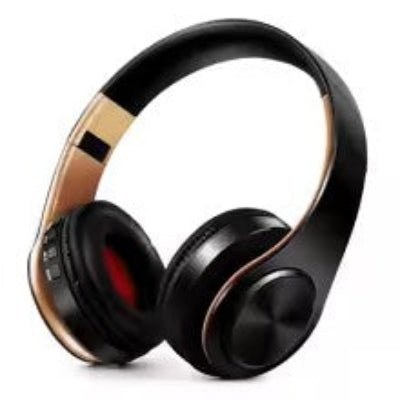 casque bluetooth noir doré Duocasque