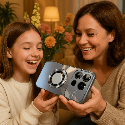 coque de téléphone iphone 13 offerte par sa maman Photolux