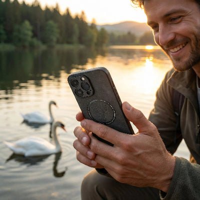 coque iphone 11 homme aimant la nature Cuirartif