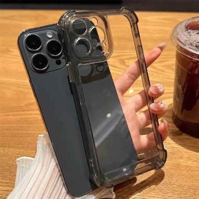 coque iphone 11 pro version en noir transparence Autravers