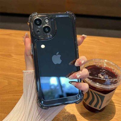 coque iphone 11 pro version noire transparence Autravers