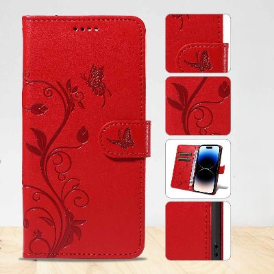 coque iphone 12 Pro max version rouge Fleurdevigne