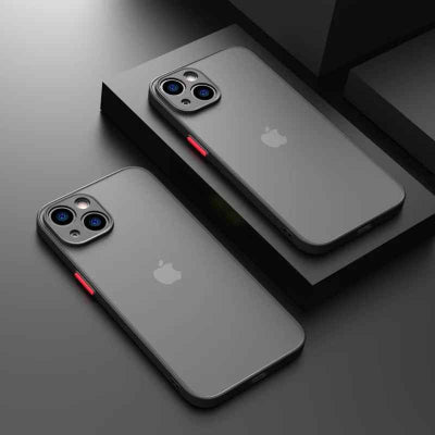 coque iphone 12 couleur noir Nulchoc
