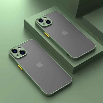 coque iphone 12 couleur verte Nulchoc