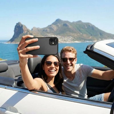 coque iphone 12 couple et selfie Nulchoc