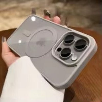 coque iphone 13 bord gris Transcharge