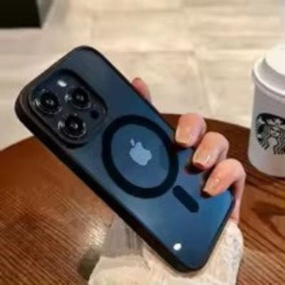 coque iphone 13 bord noir Transcharge