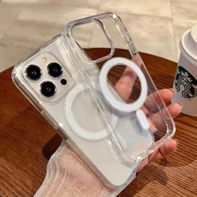 Coque iphone 13 transparente coque à côté Atravers