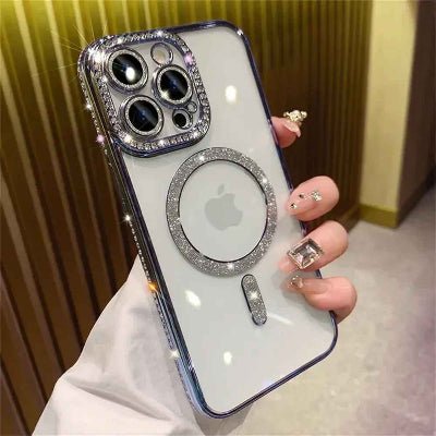 coque iphone 14 Pro max chargement et sa vue Brillantranspa