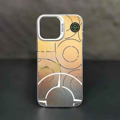 coque iphone 15 Pro Max version dorée Cerclée