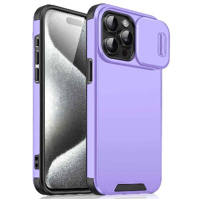coque iphone 15 en couleur mauve Protécam
