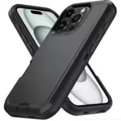 coque iphone 15 tout en noir Sécurit