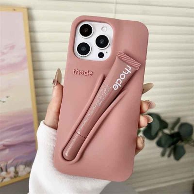 coque iphone 16 couleur brun clair Rougelèvre