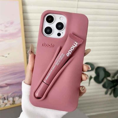 coque iphone 16 couleur des lèvres tendres Rougelèvre