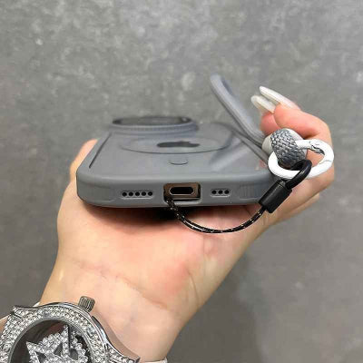 coque iphone 16 vue accessibilité boutons encoches Grisette