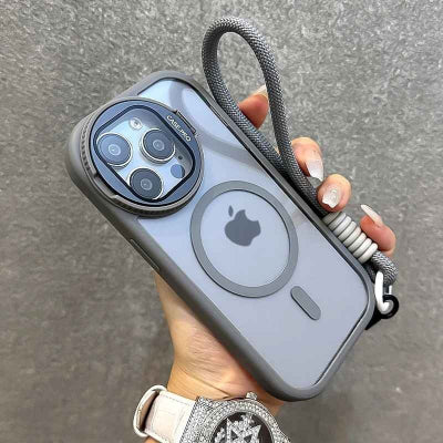 coque iphone 16 vue de dos Grisette