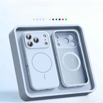 coque iphone 17 Pro couleur bleu clair Airetui