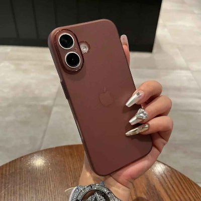 coque iphone 17 couleur rouge vin Matétui