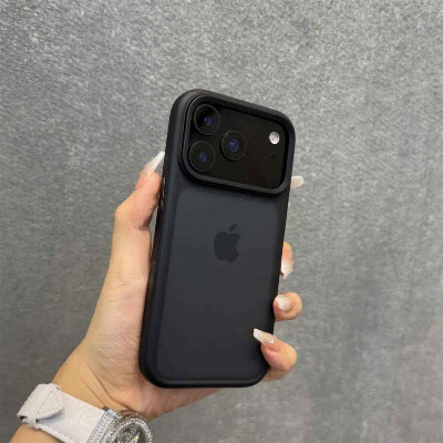 coque iphone 17 pro vue en noir Bouclier